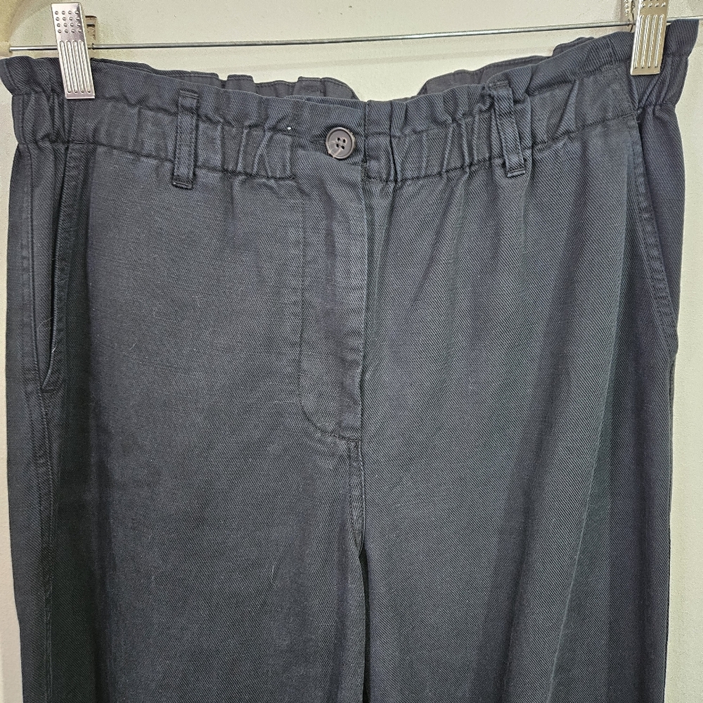 Rails Lira Pants Black Washed Size M Tencel Cotton Lightweight - Picture 5 of 16